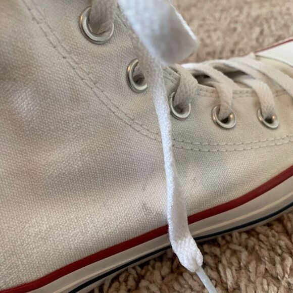 Converse Chuck All Star High Tops White W6 M 4 - Picture 5 of 7